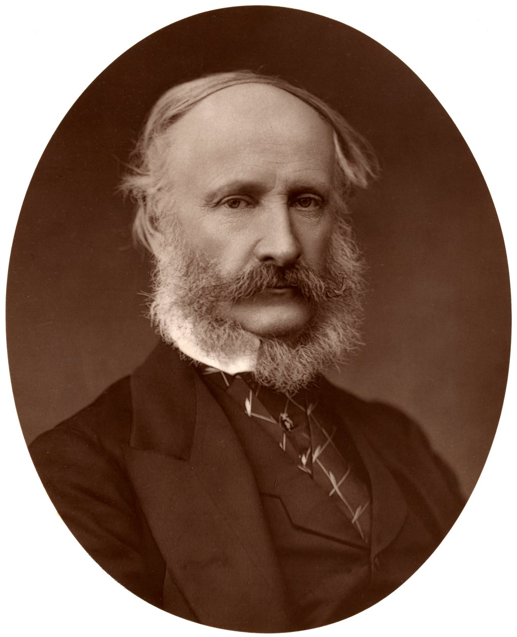 ジェームズ・マクナグテン・ホッグ卿、バート、MP、KCB、メトロポリタン・ボード・オブ・ワークス会長、1876年。 作： ロックとホイットフィールド