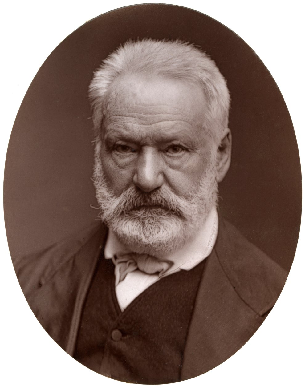ヴィクトルユーゴー、フランスの詩人、劇作家、小説家、1877年。 作： ロックとホイットフィールド