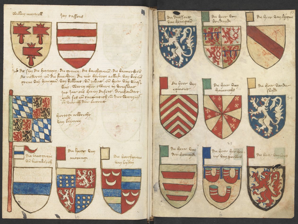 Beyeren Book of Arms (armorial) 作： Lodewijk Elzevier I