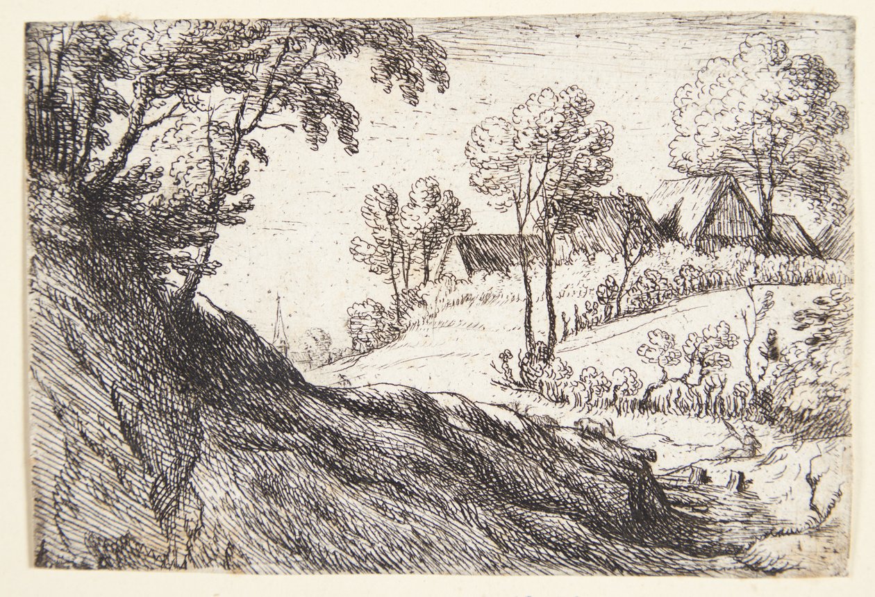 丘の上の村 作： Lodewijk de Vadder