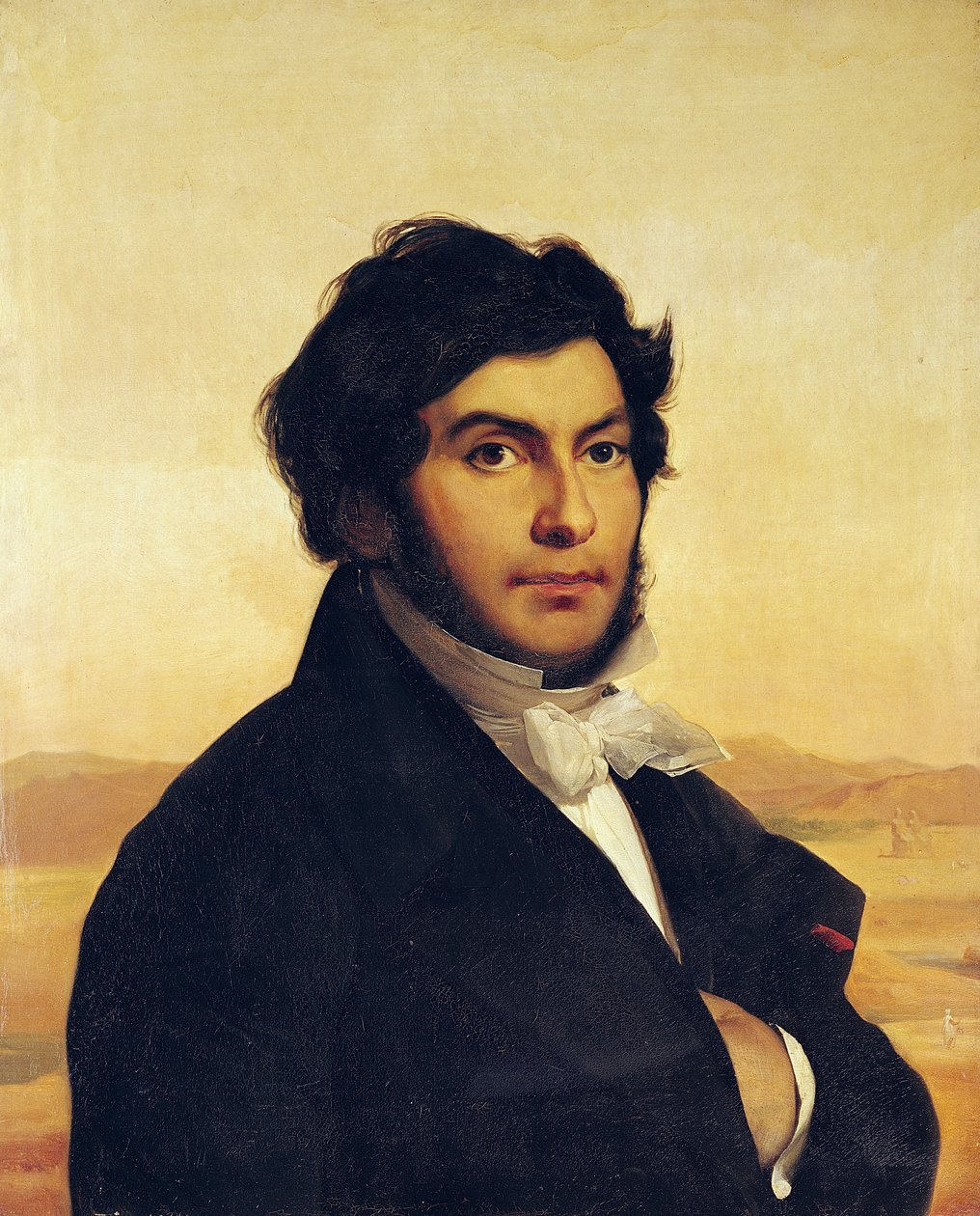 ジャン=フランソワ・シャンポリオンの肖像（1790-1832）1831 作： レオン・コグニエ