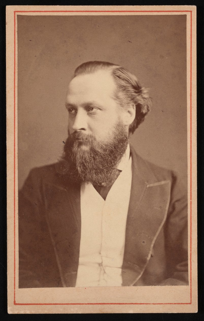 ヘンリー・モーズリー博士の肖像、1835～1918年、1873～1876年。 作： London Stereoscopic and Photographic Co