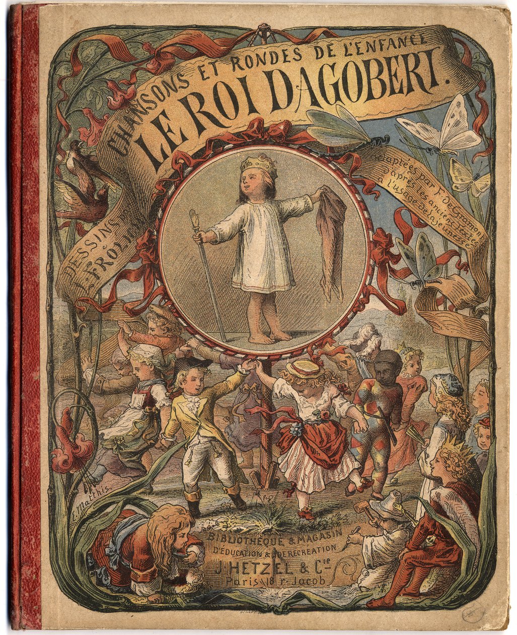 The King Dagobert」の表紙。 作： ローレンス・フロリッヒ