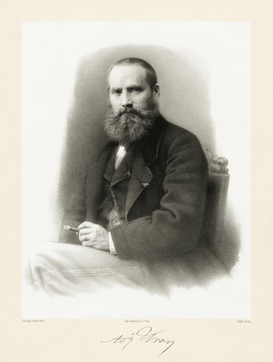 アドルフ・イヴォン、1865-66 作： ルイ・エマニュエル・スランジュ・テイシエ
