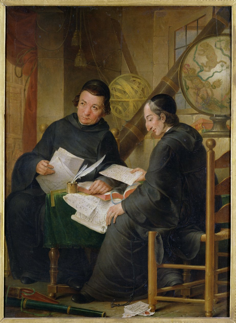 1772年、ローマのPP LeseurとFrancois Jacquier（1711-88） 作： ルイ・ガブリエル・ブランシェ