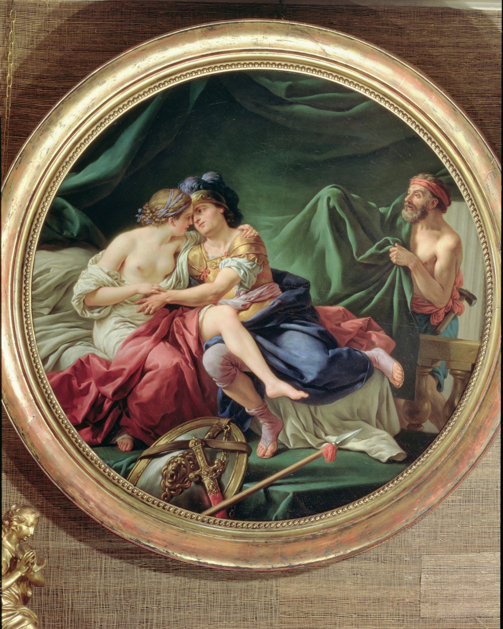 バルカンに驚かされた火星と金星、1768 作： LouisJeanFrançoisLagrenée
