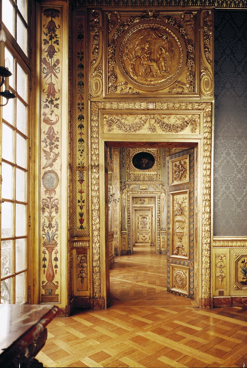 エンフィレードの眺め、1650-58 作： ルイ・ル・ヴァウ