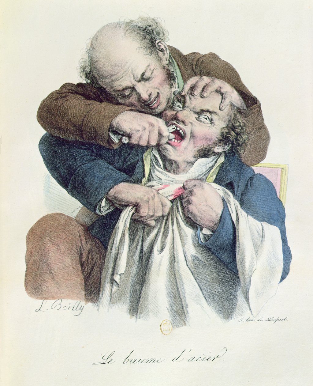 フランソワセラフィンデルペック（1778-1825）c.1826によって彫刻されたスチールバーム 作： ルイレオポルドボイリー