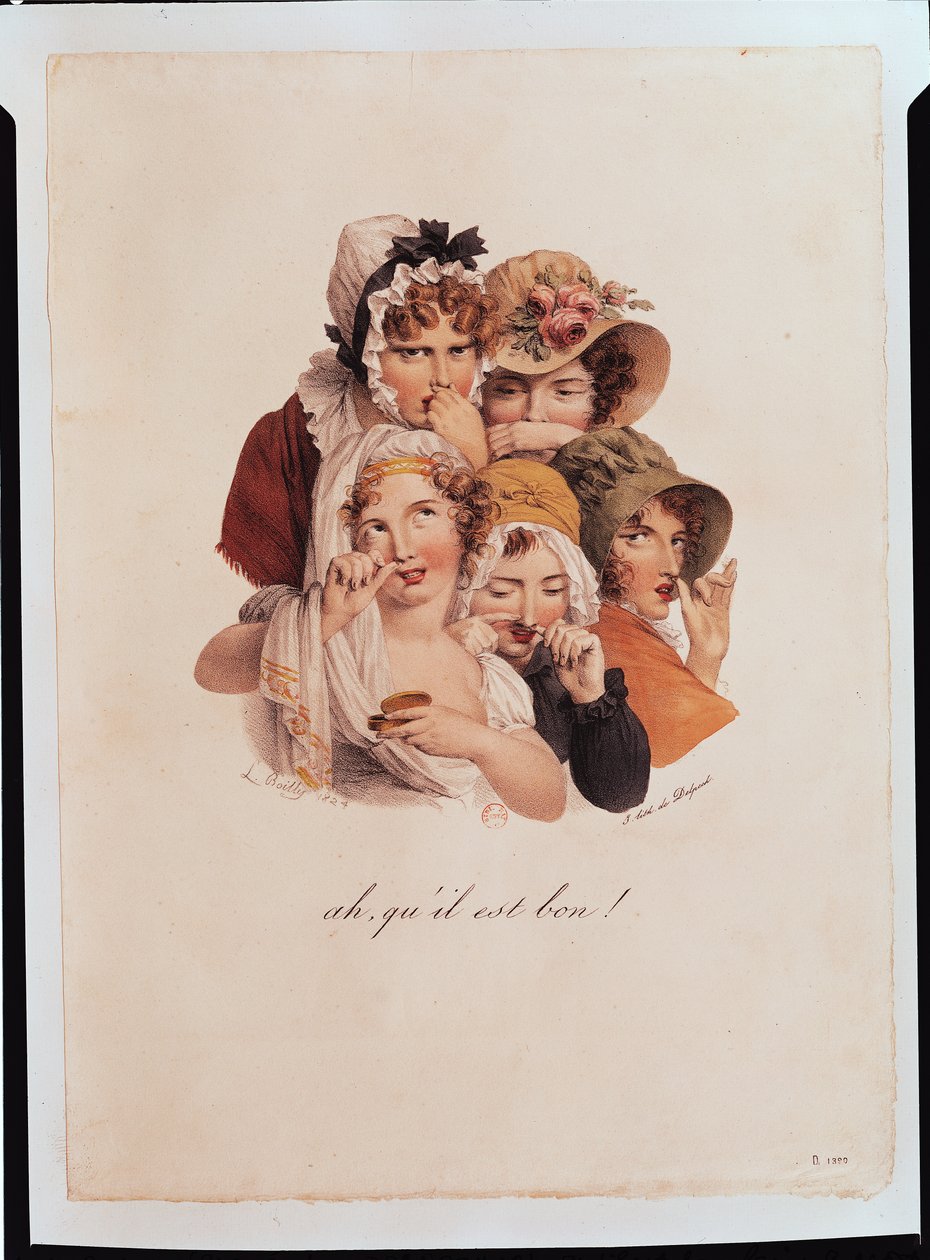 ああ！ Qu&39;il est Bon！、Francois Seraphin Delpech（1778-1825）1824-25によって彫刻 作： ルイレオポルドボイリー
