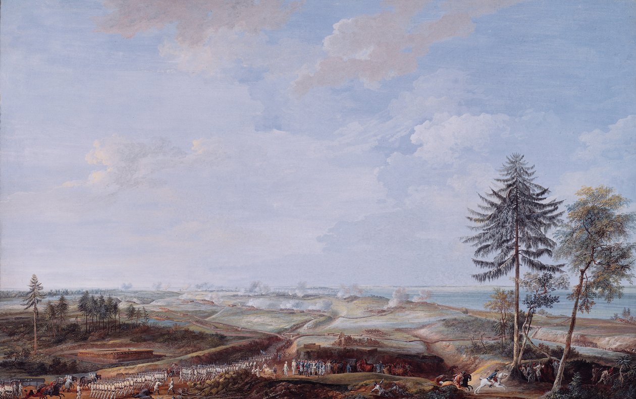 1781年、1784年の包囲戦のヨークタウン 作： ルイ・ニコラス・ファン・ブラレンベルゲ