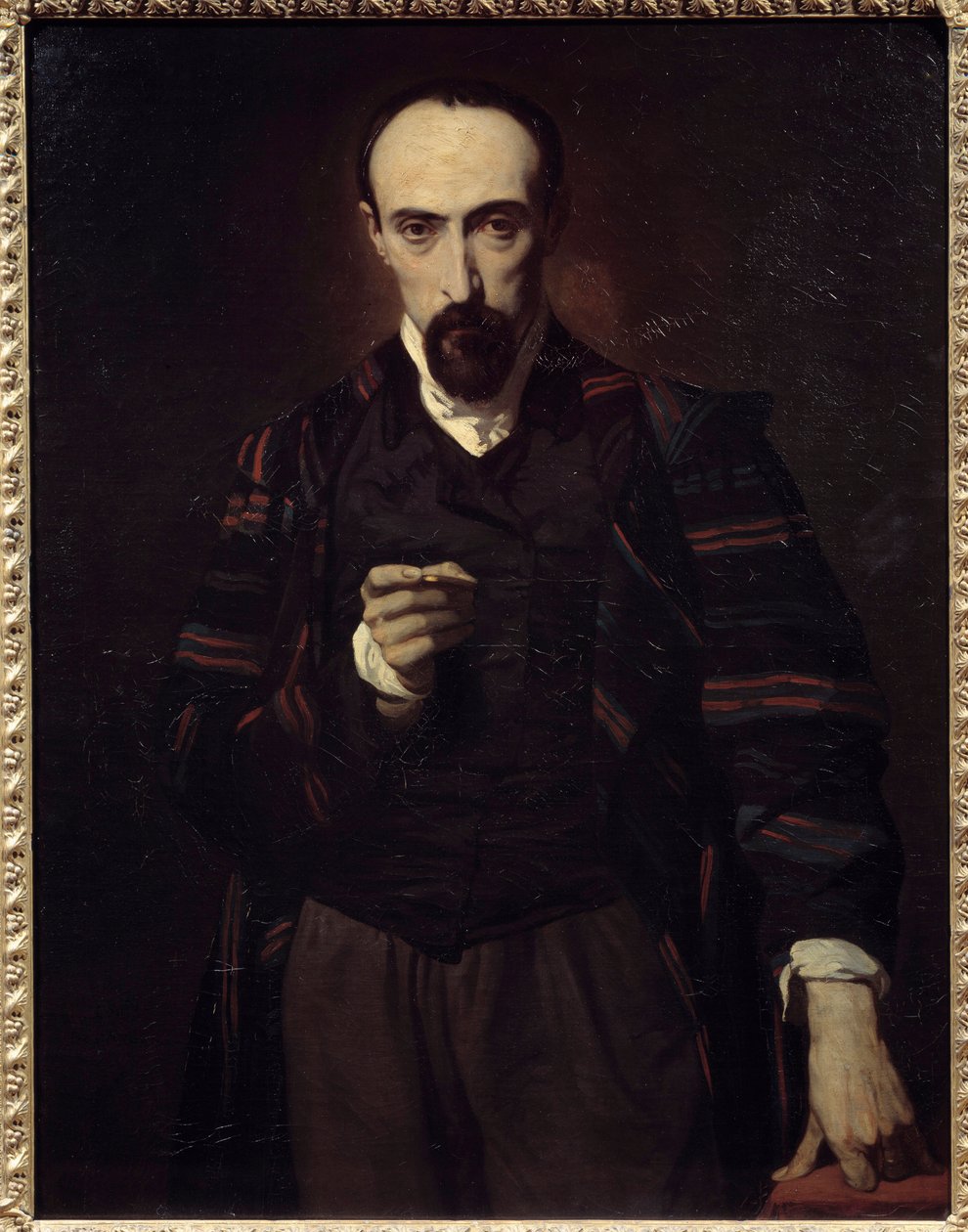 Achille Deveria（1800-1857）の肖像 画家・彫刻家。ルイ・ブーランジェ（1806-1867）の絵画 作： ルイ・ブーランガー