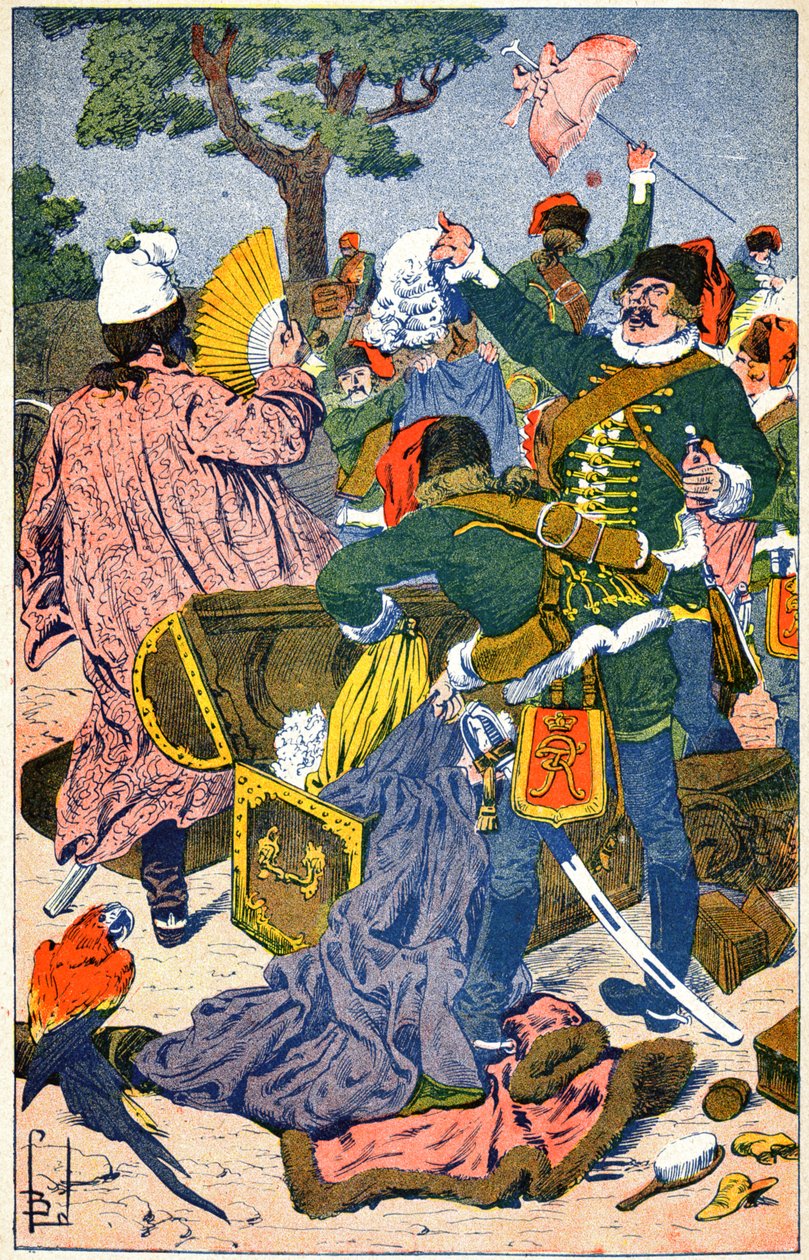 7年戦争（1756-1763 作： ルイ・チャールズ・ボンブル