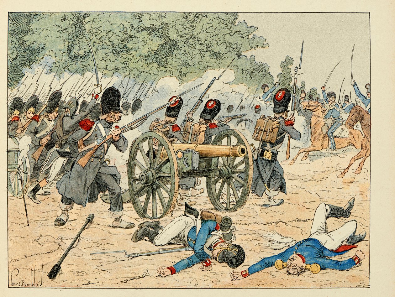 ディック・ド・ロンレイの逸話をルイ・ボンブルド（1862-1927）が描いた本「The Heros of the Siecle」からの引用です。 作： ルイ・チャールズ・ボンブル