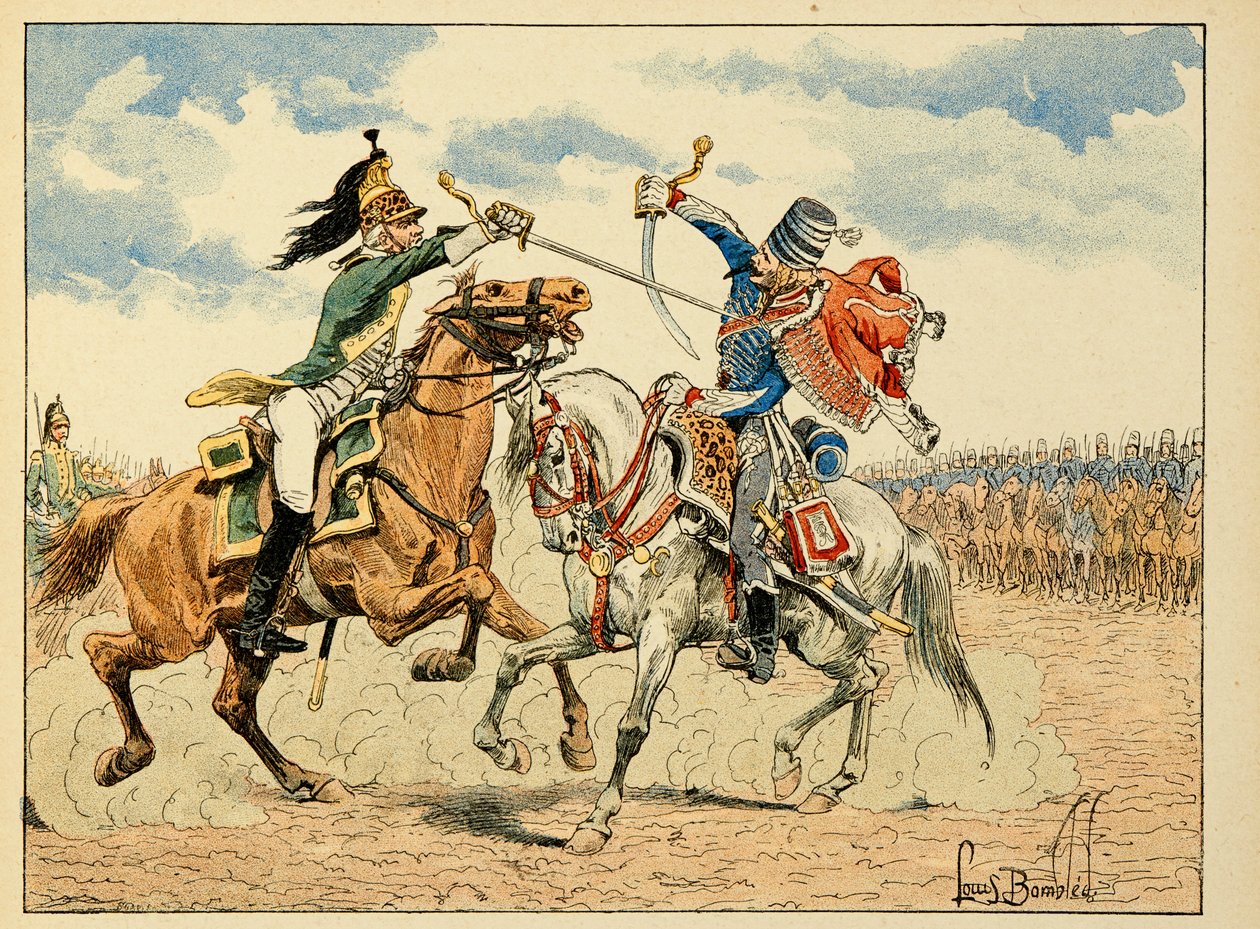 ディック・ド・ロンレイの逸話をルイ・ボンブルド（1862-1927）が描いた本「The Heros of the Siecle」からの引用です。 作： ルイ・チャールズ・ボンブル