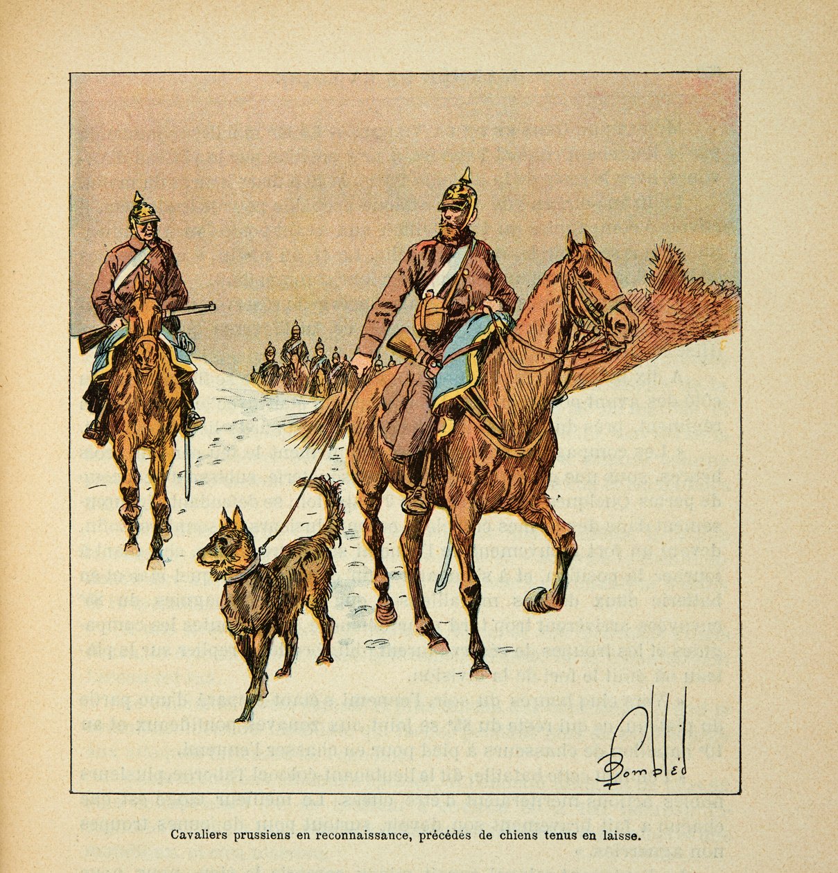Eugene Sergent, dit Grenest作、Louis Bombled(1862-1927)画の『L
