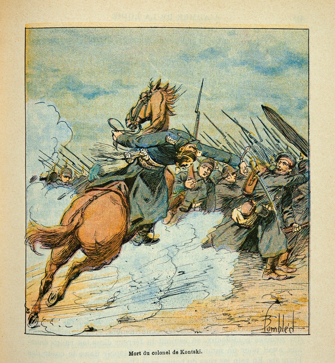 Eugene Sergent, dit Grenest著、Louis Bombled（1862-1927）画の『L
