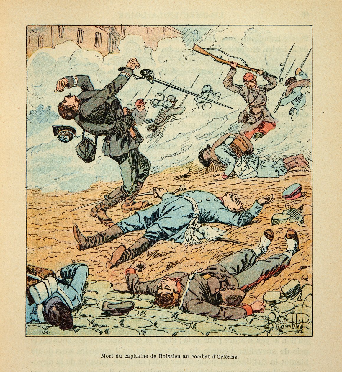 Eugene Sergent, dit Grenest著、Louis Bombled（1862-1927）画の「L