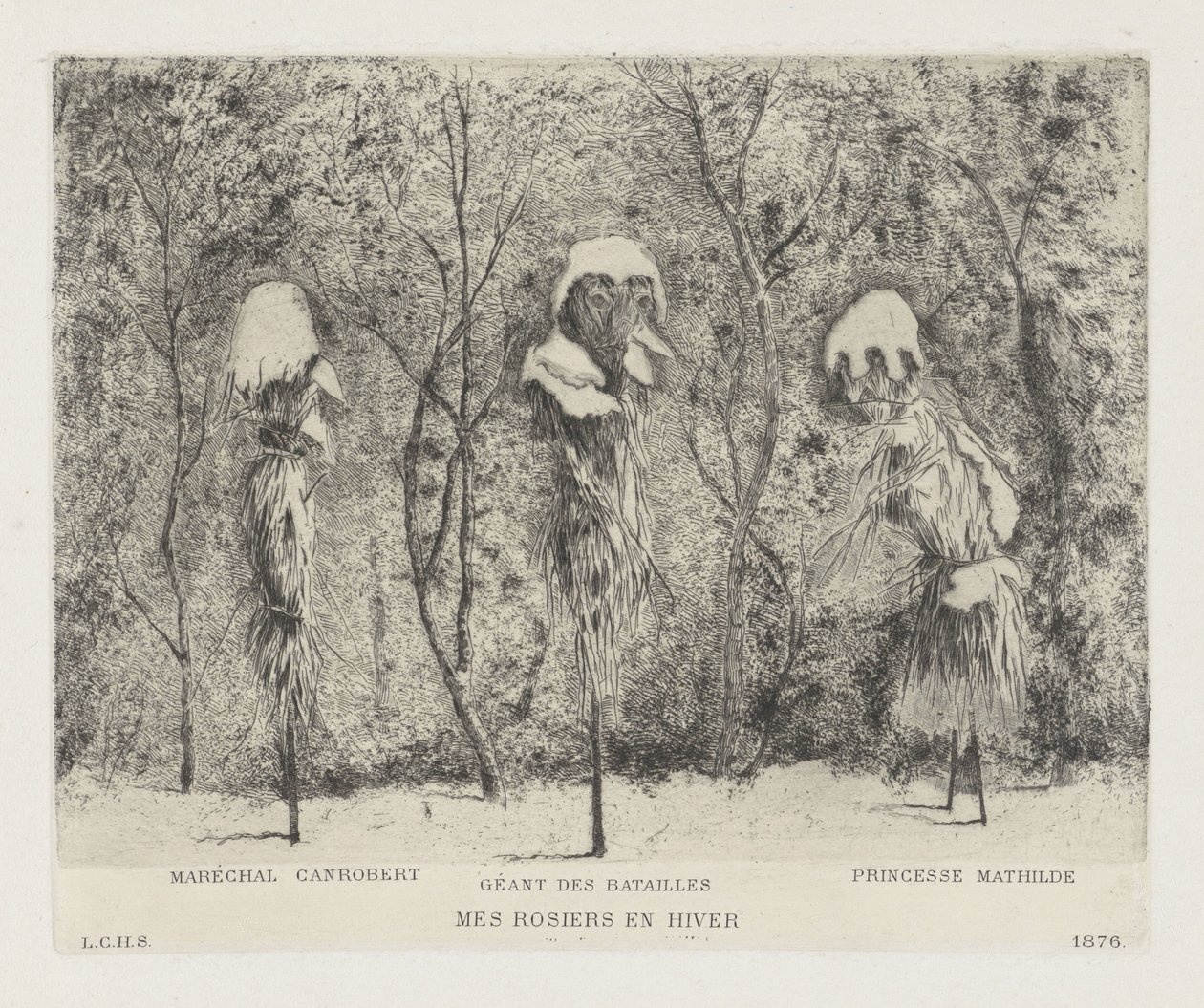 普仏戦争を題材にしたファンタジー作品 Mes rosiers en hiver (オブジェクトのタイトル) 作： ルイチャールズホラシッカマ