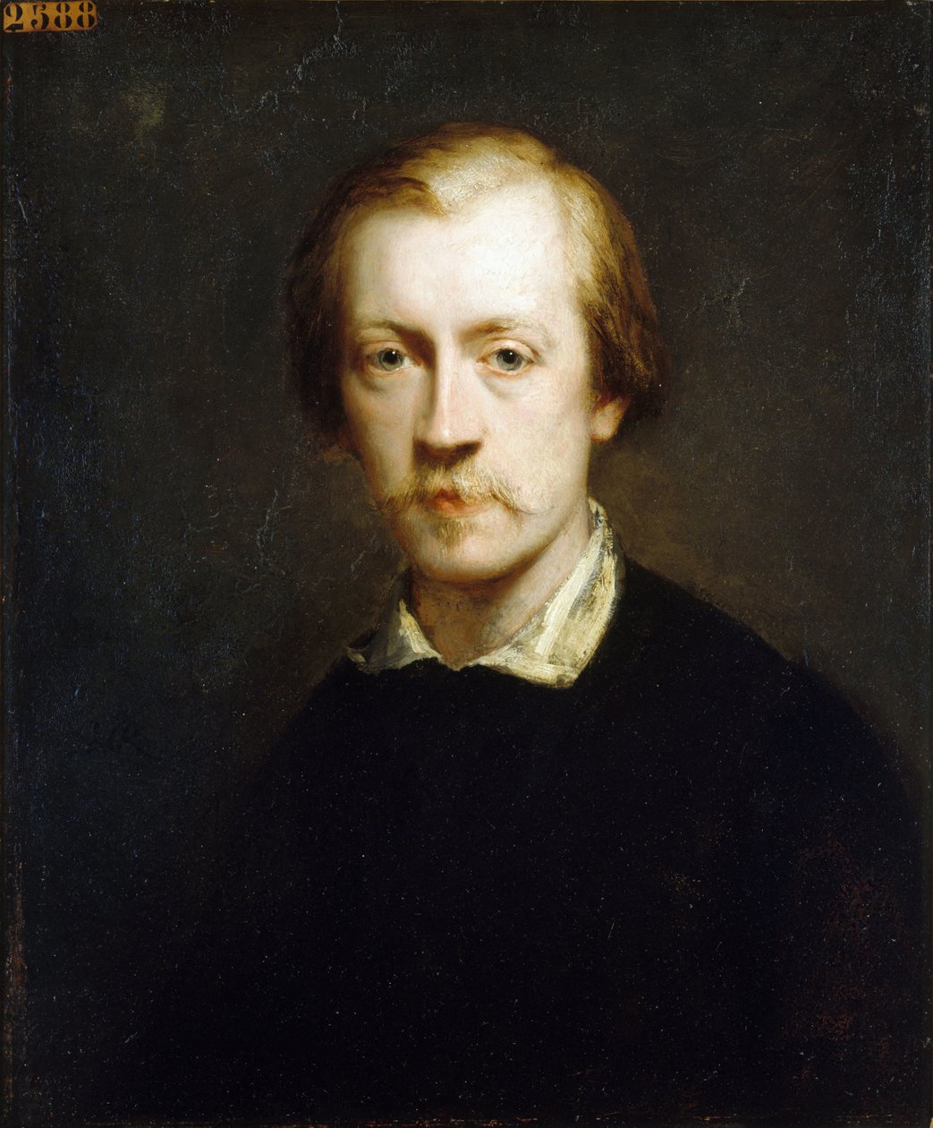 フェリックス・ジームの肖像、1821～1911年頃。 1850年。 作： ルイ・ギュスターヴ・リカード