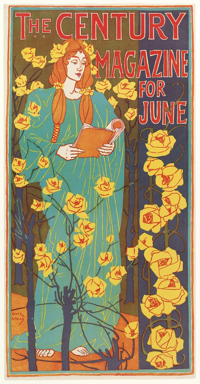 6月のセンチュリー誌、パブ。 1896 作： ルイス・ジョン・Rヘッド