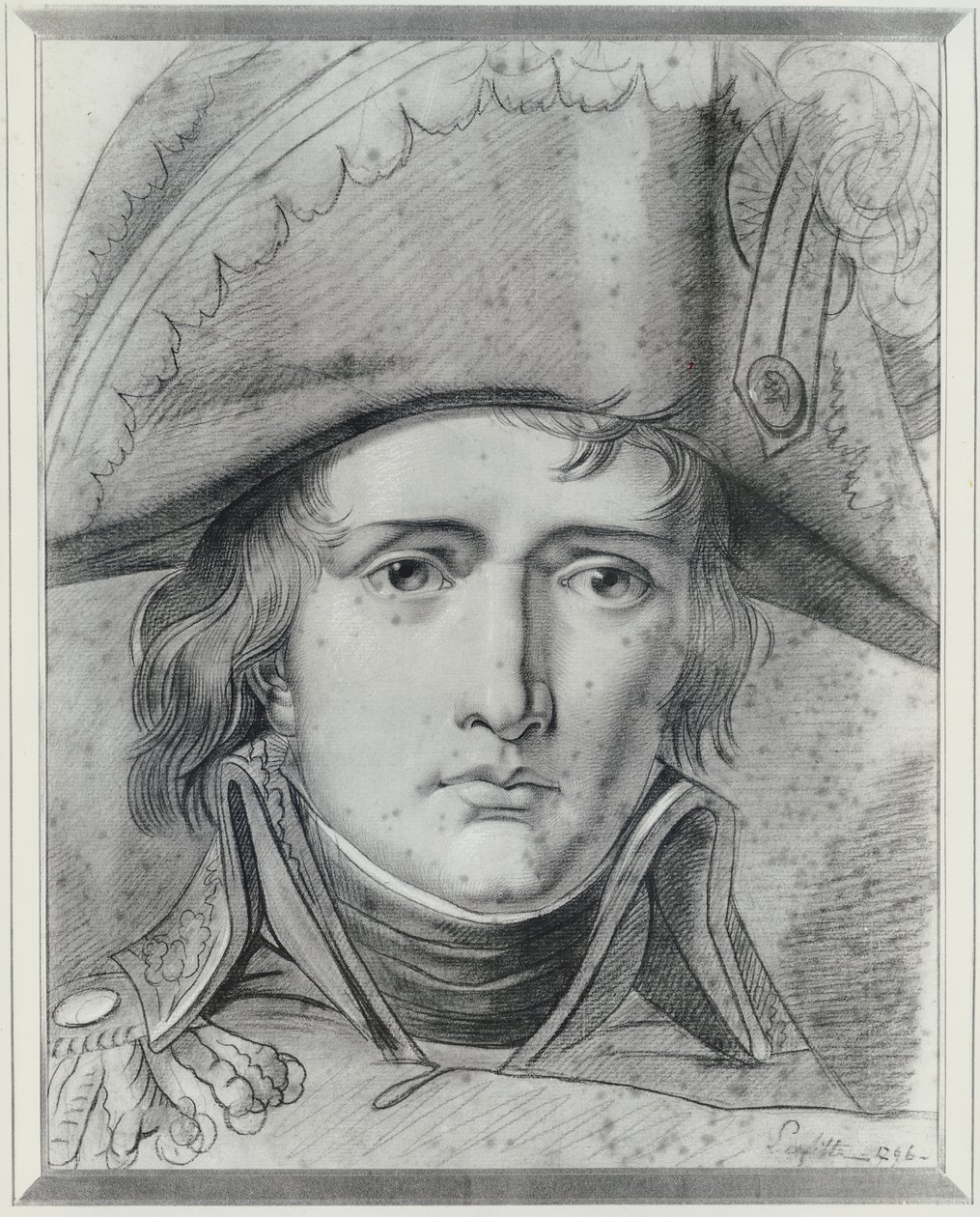ボナパルト将軍の肖像1796 作： ルイス・ラフィット