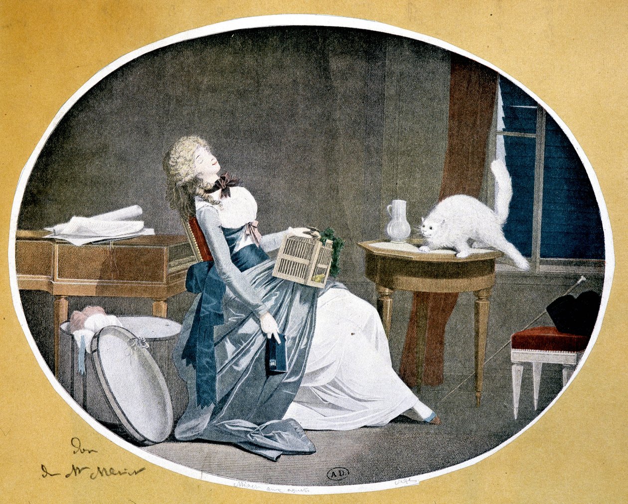 ルイ・ボワイ（1761-1845）の絵画を複製したもの。 作： ルイ・レオポルド（後）ボイリー