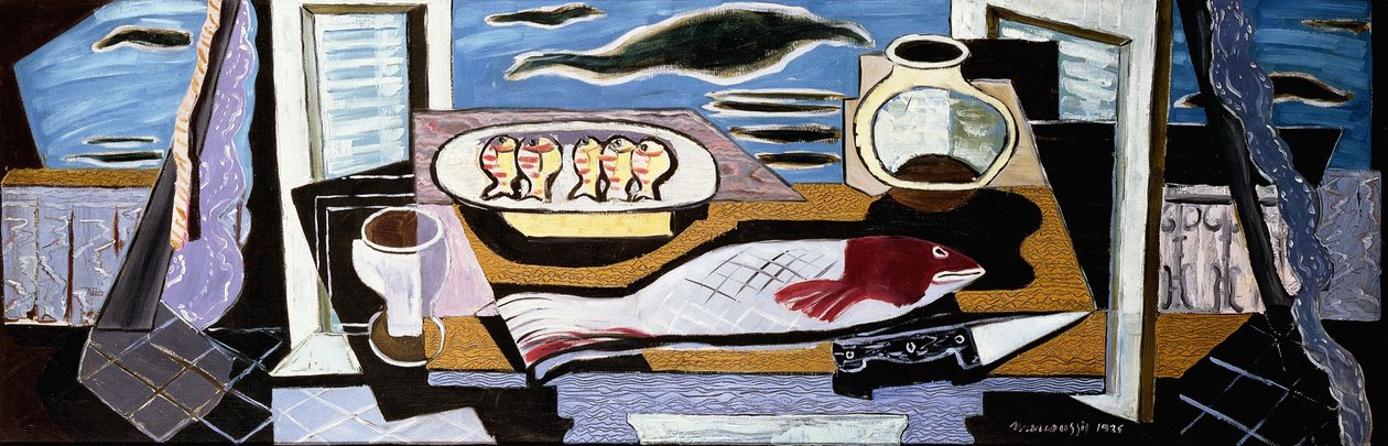 静物; Nature Morte、1925 作： ルイ・マルクシス