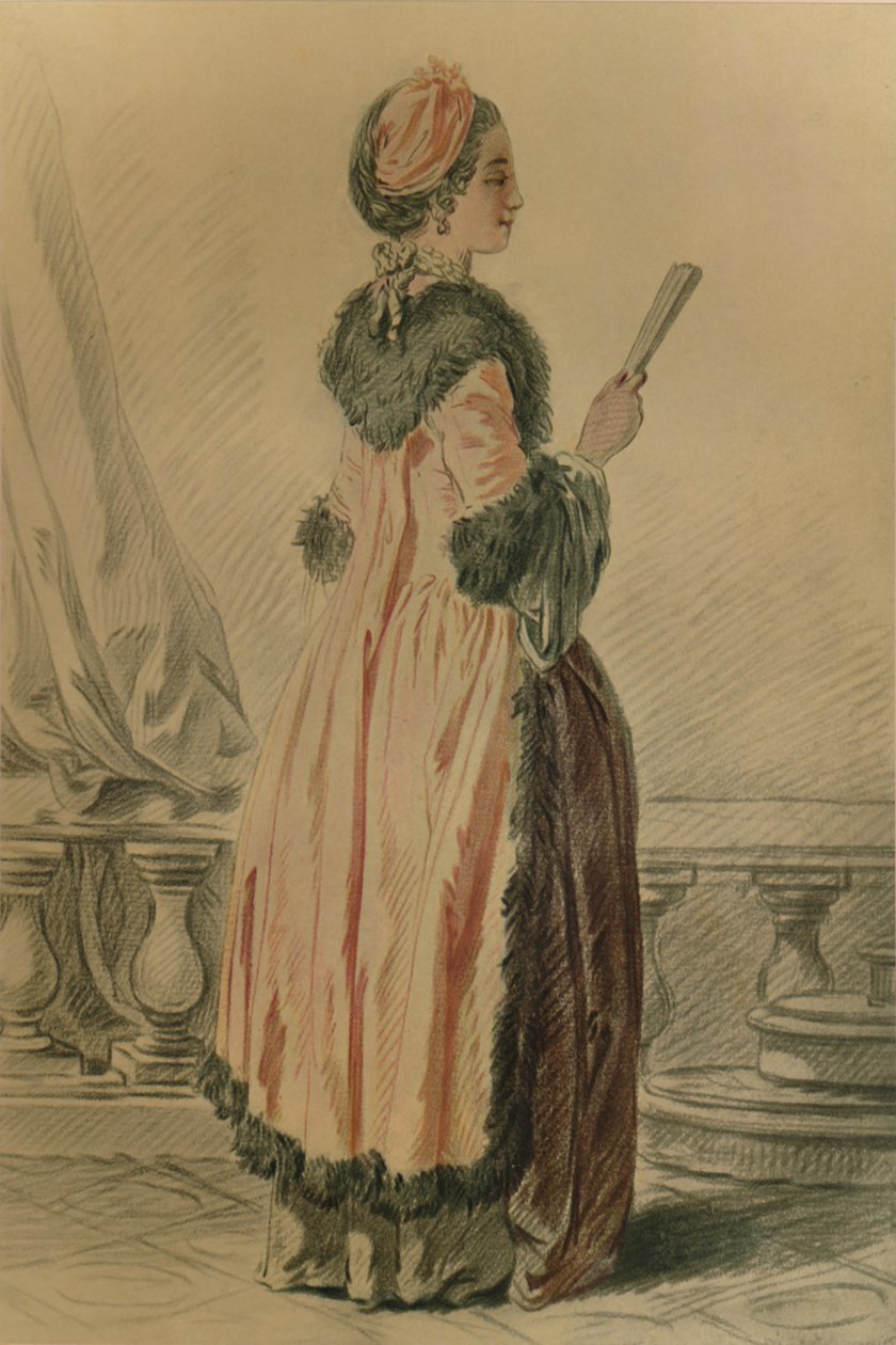 ロシアのメイド、ロシアのメイド、c1765-1790、1913 作： ルイ・マリン・ボネット