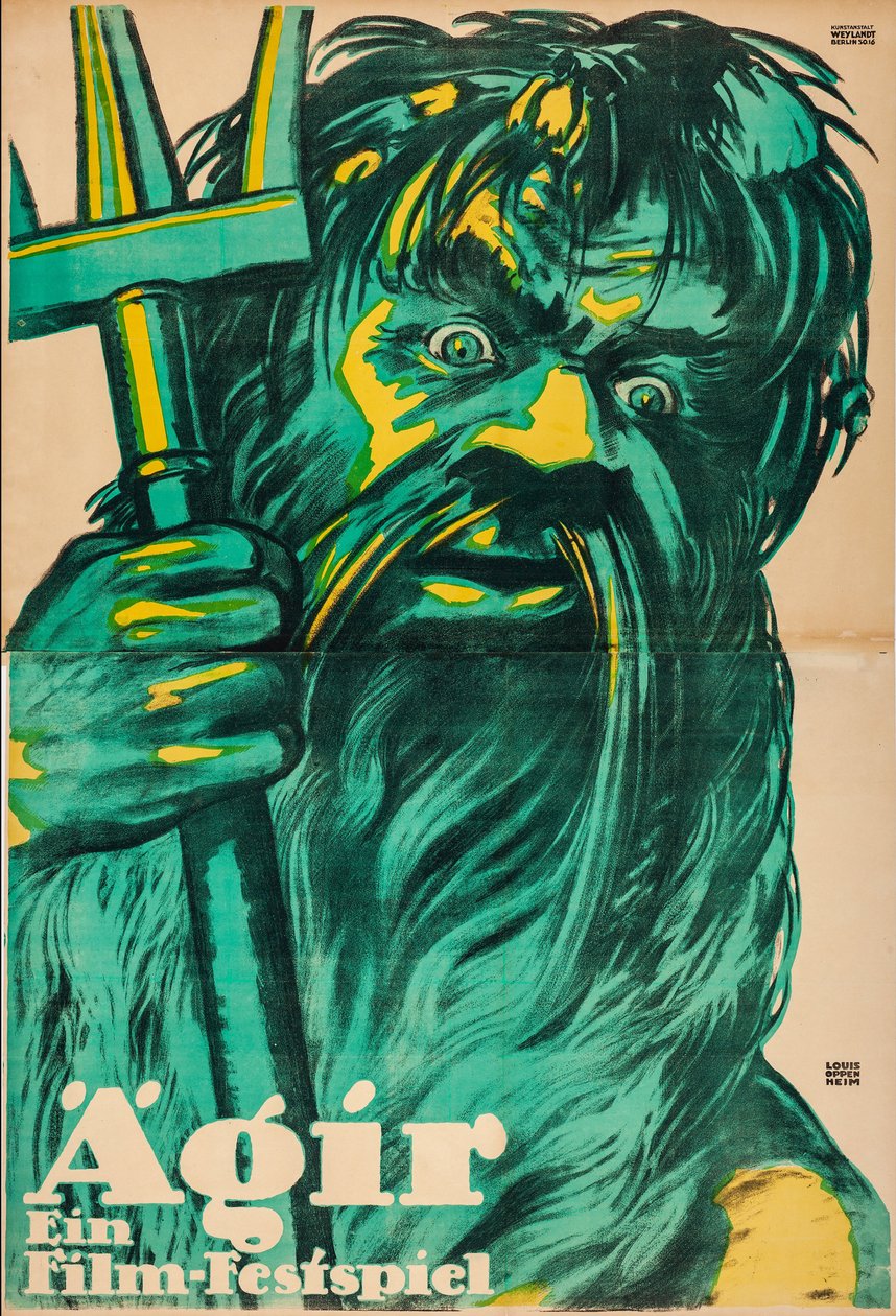 エイギル。 映画祭、1918 年。 作： ルイ・オッペンハイム