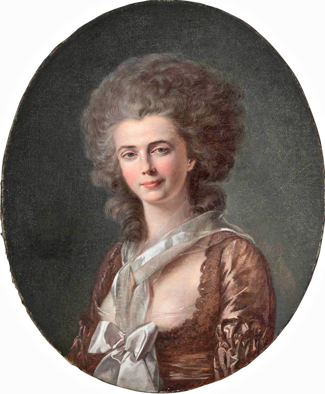 ルイス＝ロラン・トランケス 女性の胸像（長身） 1780年 作： ルイ・ロラン・トリンケス