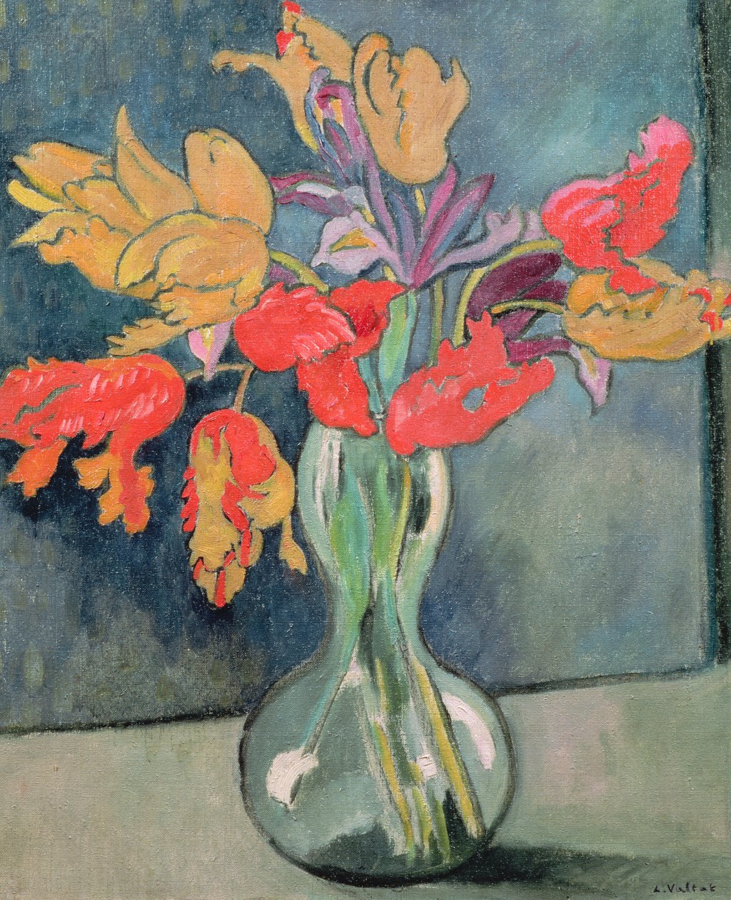 チューリップの花束 作： ルイ・ヴァルタ