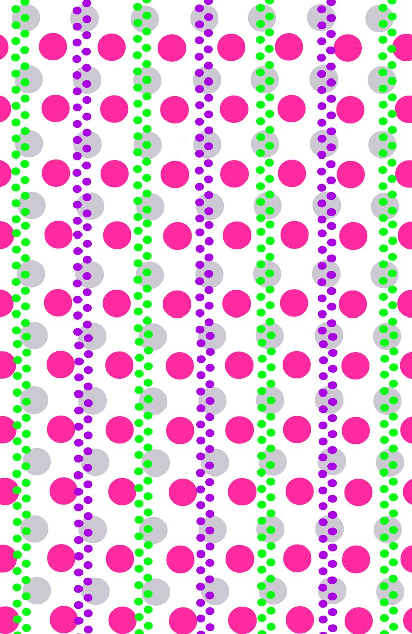 Spotty Stripe、2014（デジタルメディア） 作： ルイーザ・ヘレフォード