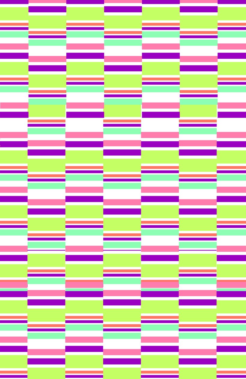 Stripes、2011年、デジタルメディア 作： ルイーザ・ヘレフォード