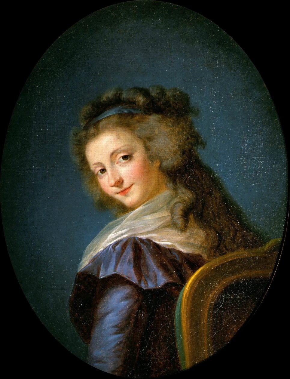 アデレード・デ・ラ・ブリッシュの肖像 1755-1844, 1790. 作： Elisabeth Louise Vigee Lebrun