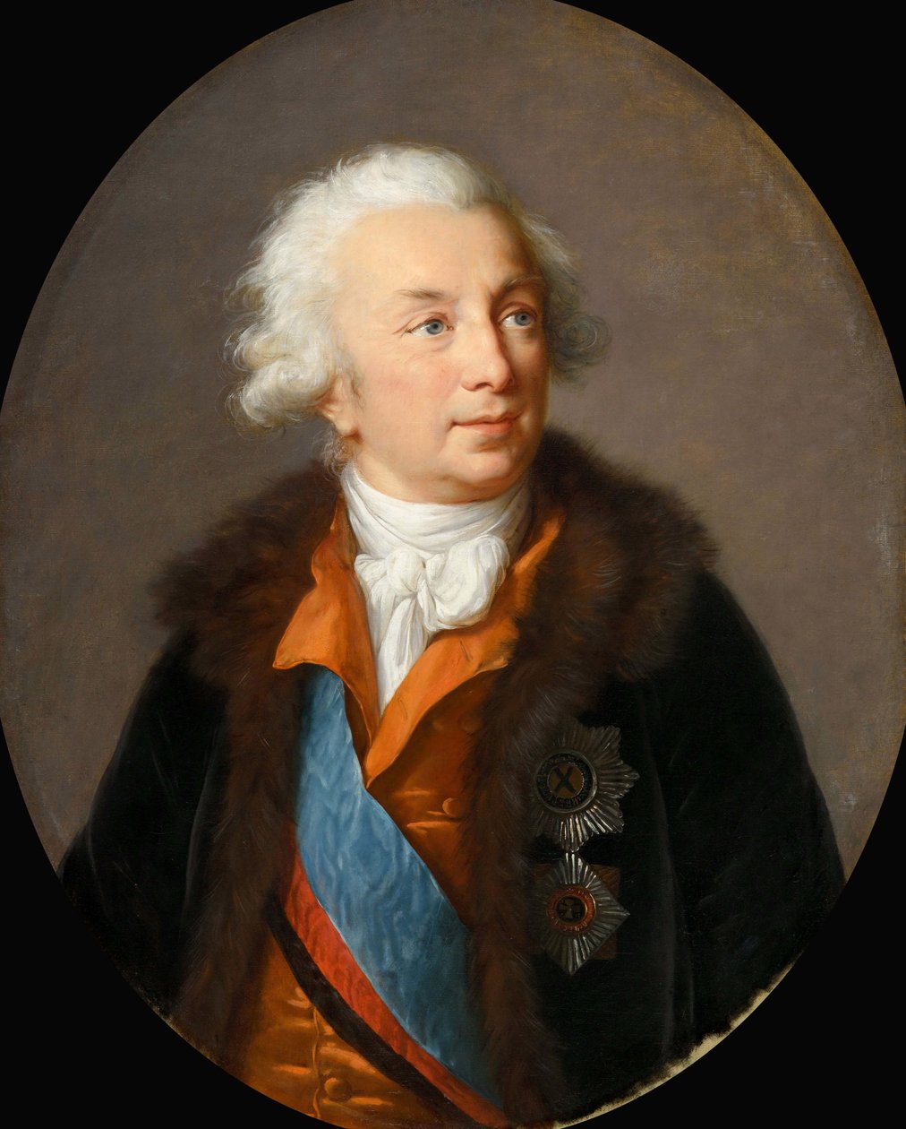イワン・イワノビッチ・シュヴァロフ伯爵の肖像 1727-1797年、c. 1796年。 作： Elisabeth Louise Vigee Lebrun