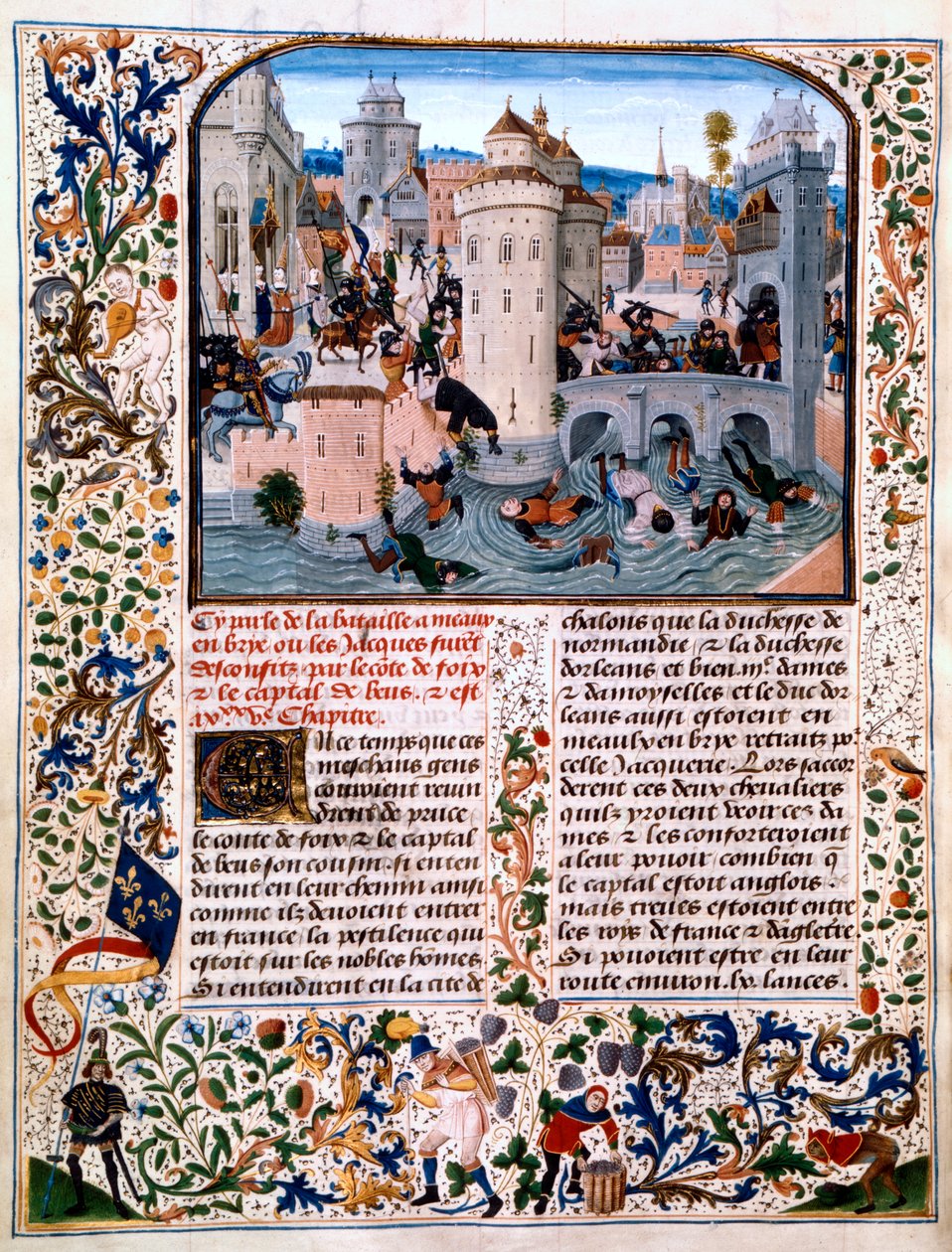 モー、1358年、c1475年の農民反逆者の虐殺 作： ロイセットリーデット