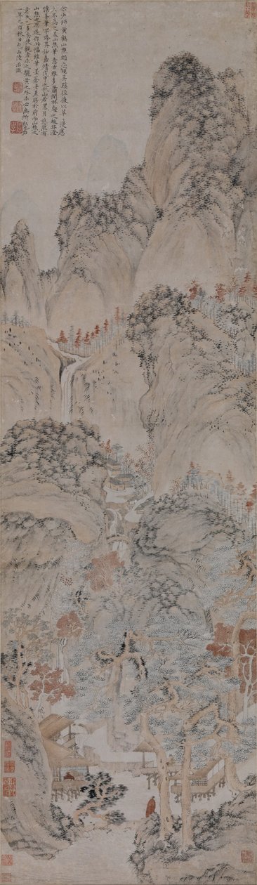 王孟のスタイルの風景 作： 陸志