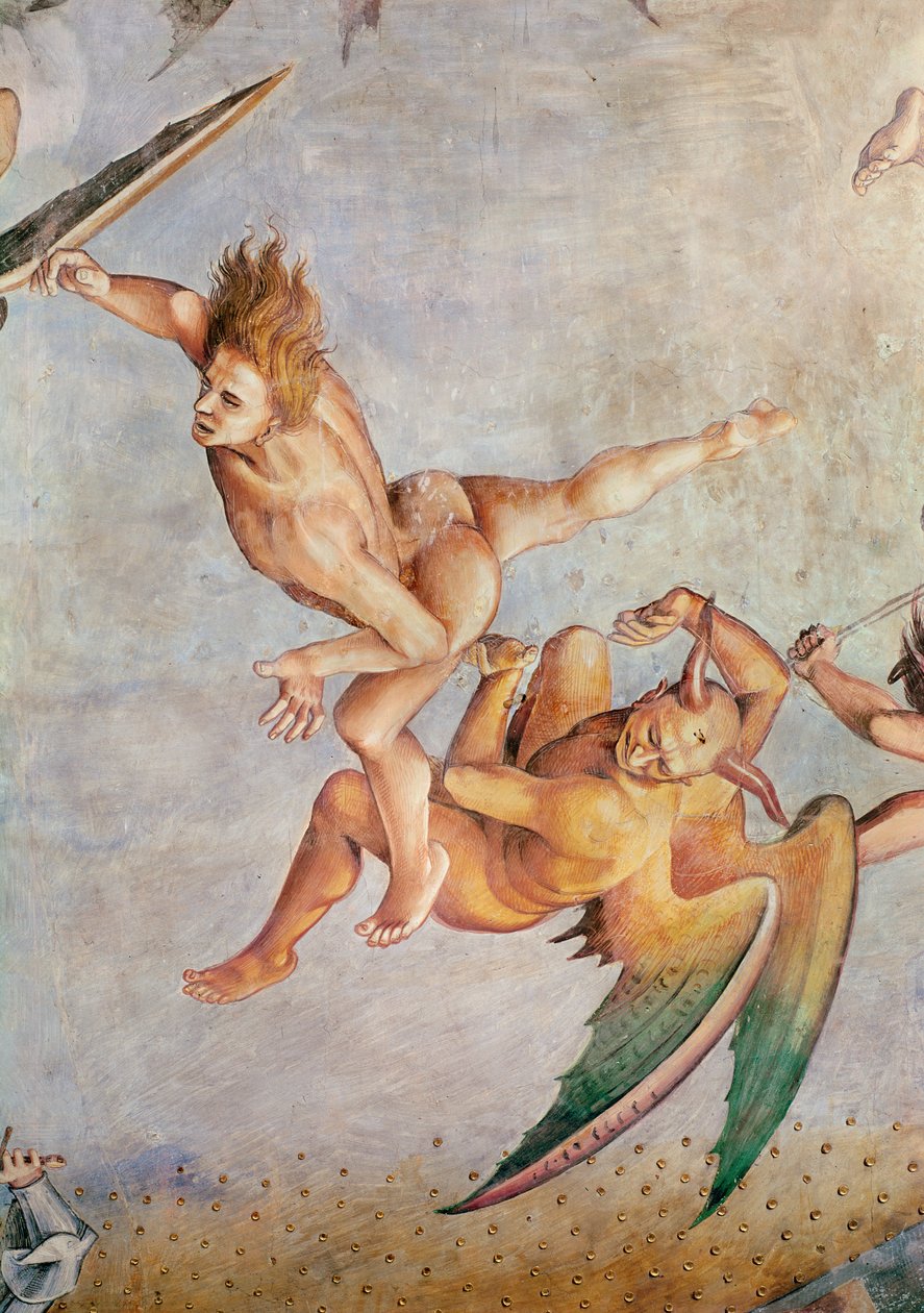 最後の審判の詳細、マドンナディサンブリツィオ礼拝堂、1499年〜1504年 作： ルカ・シニョレッリ