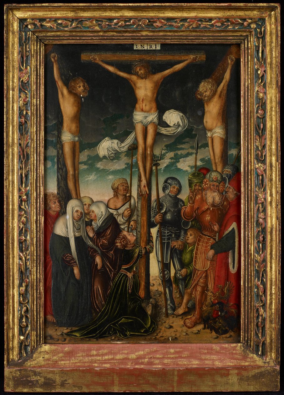 はりつけ、c.1575 作： ルーカス・クラナッハ・ザ・エルダー