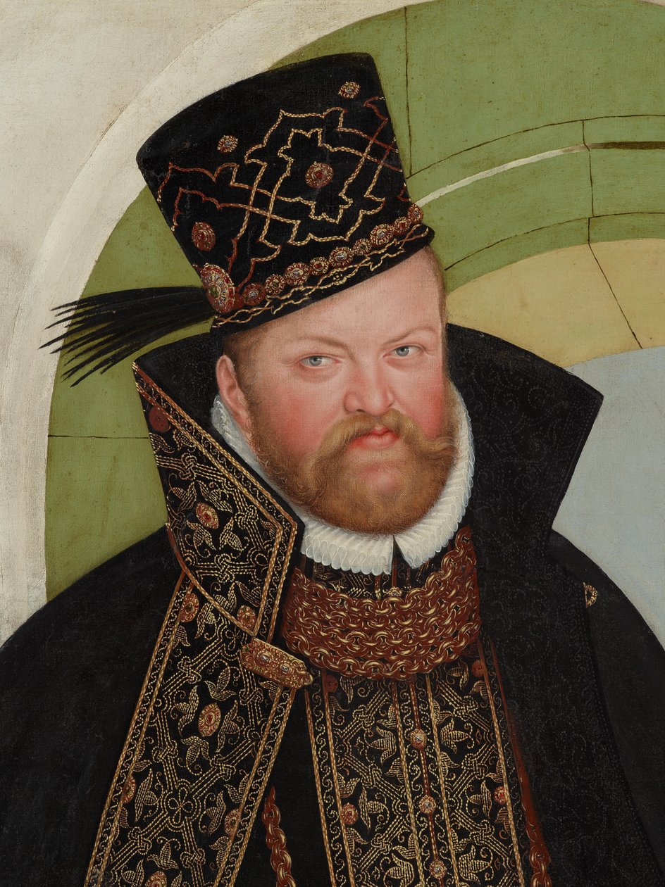 8月、ザクセン選挙（1526-1586） 作： ルーカス・クラナハ・ザ・ヤング
