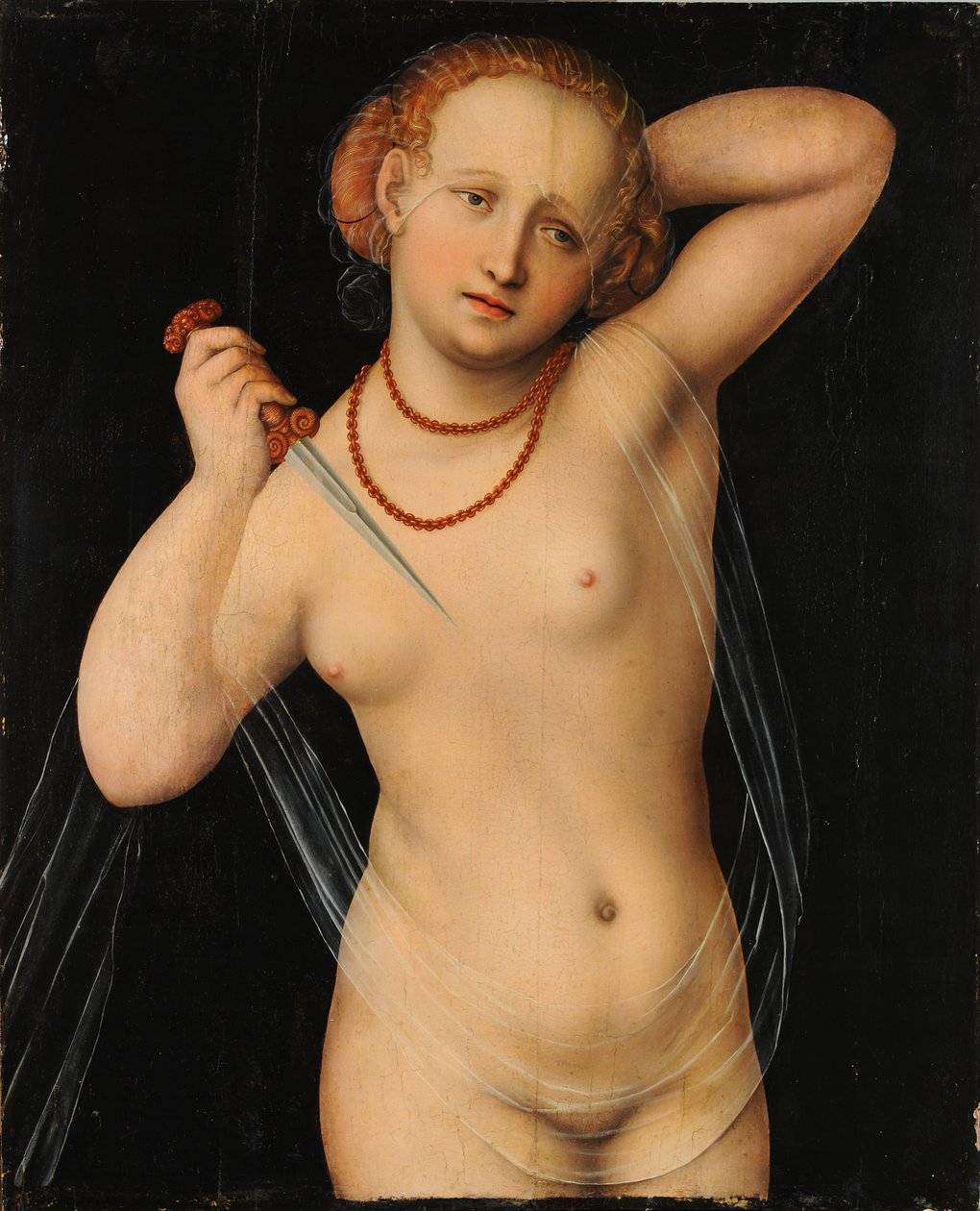ルクレティア、c。 1525 作： ルーカス・クラナッハ・ザ・エルダー