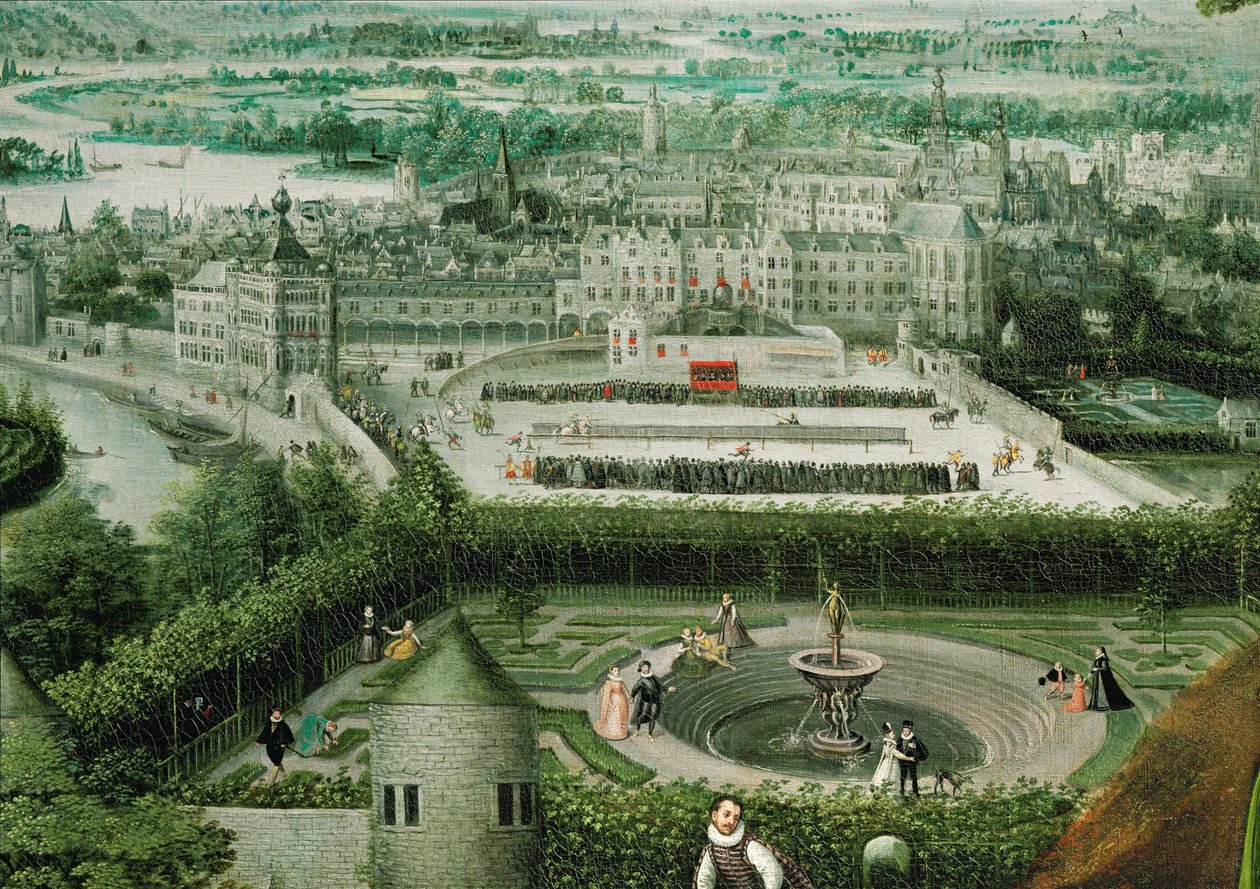 春背景 作： ルーカス・ファン・ヴァルケンボルヒ