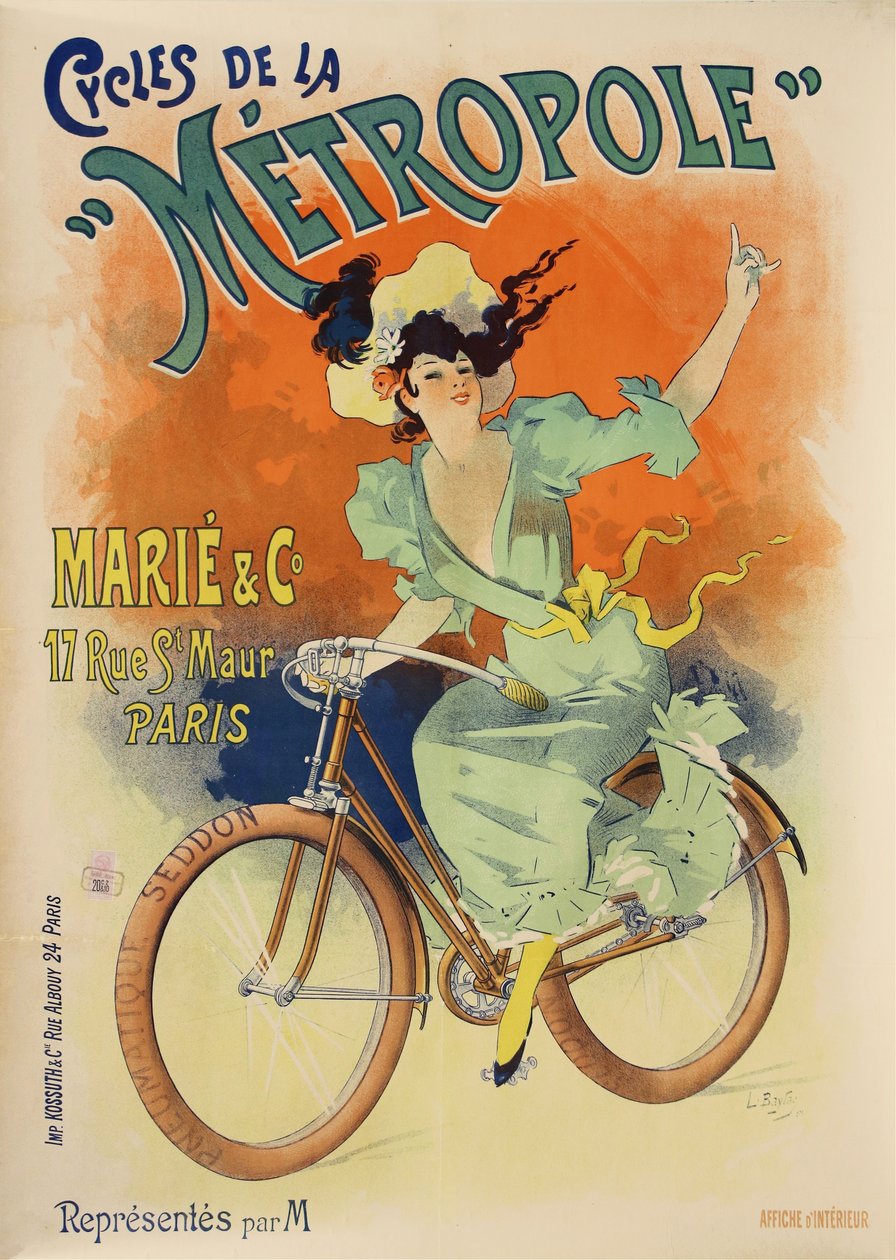 メトロポール、1893年 作： ルシアン・ベイラック
