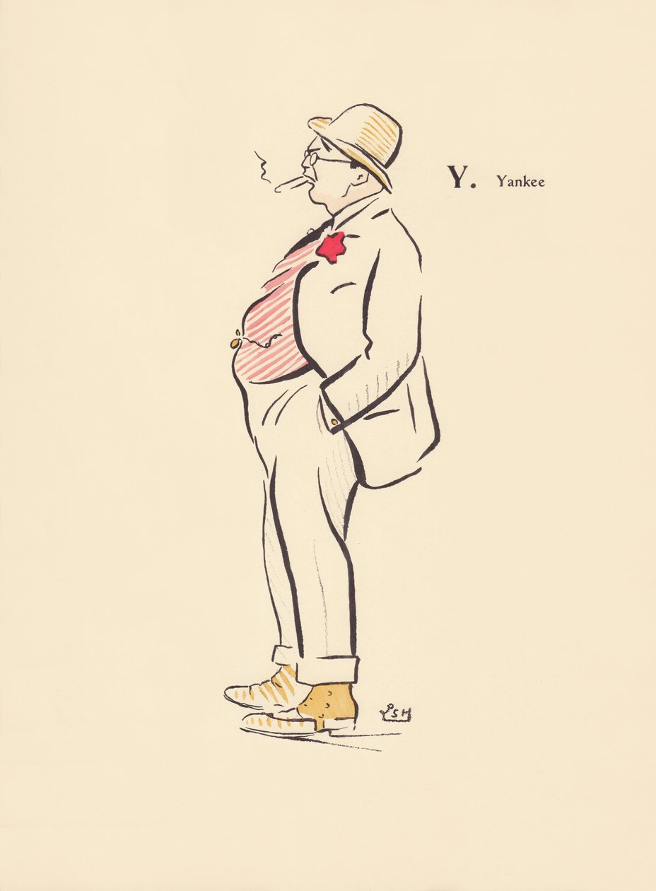 Y.ヤンキー 作： Lucien L.（アクティブ1904）Henreaux