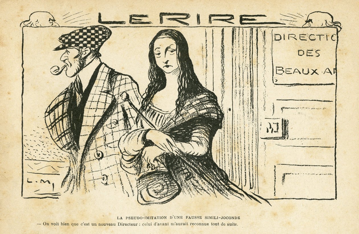 Le Rireのイラスト 作： ルシアン・メティブ