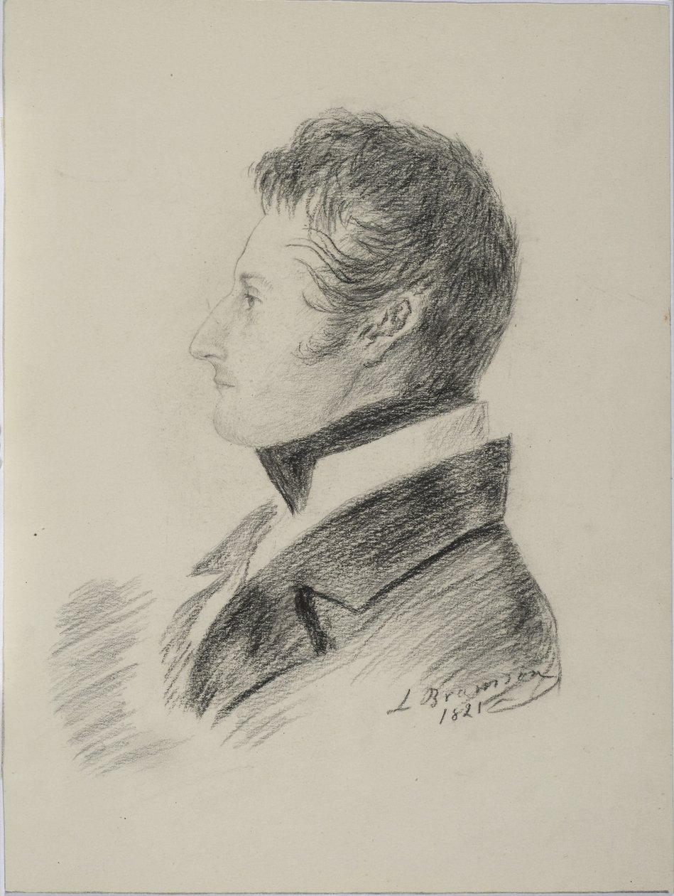 マトヴェイ・ユリエヴィチ・ヴィリエゴルスキー伯爵の肖像 1794-1866, 1821 作： ルートヴィヒ・ブラムソン
