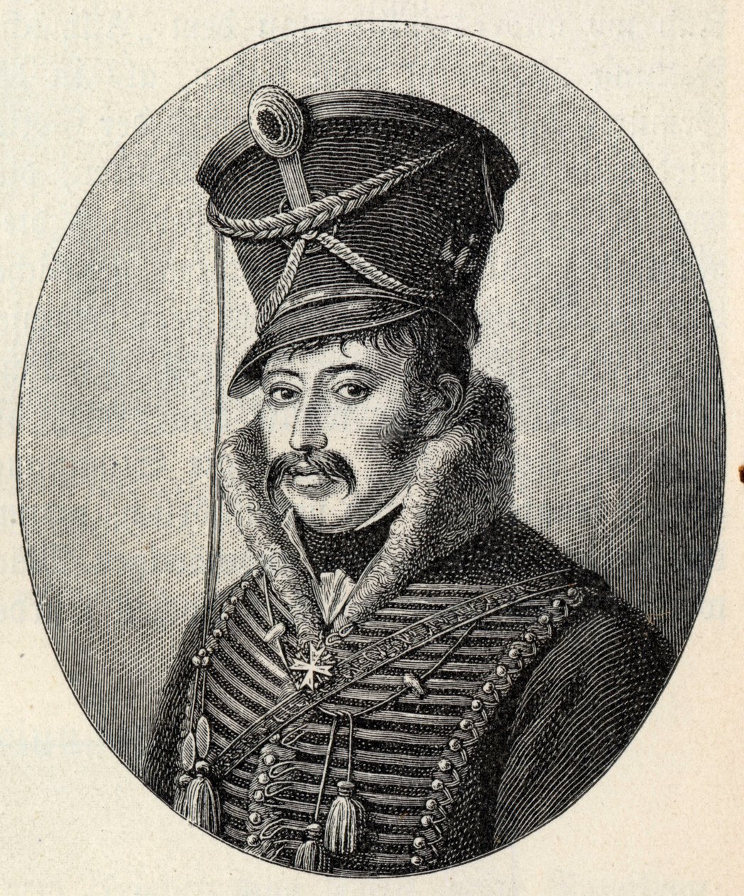 フェルディナント・フォン・シル 1776-1809。 作： ルートヴィヒ・ブッフホーン