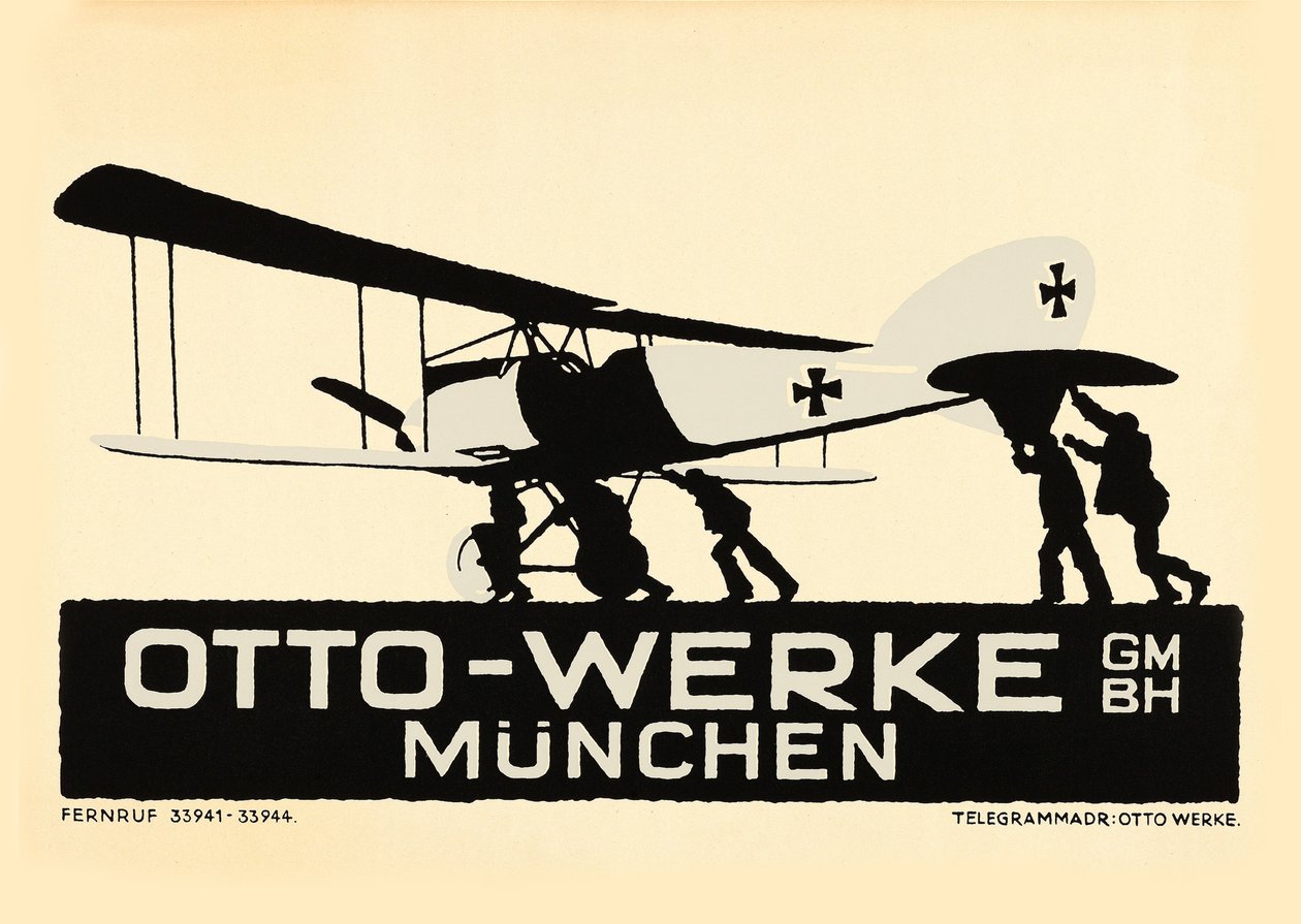 Otto-Werke、ミュンヘン、c。 1915年 作： ルートヴィヒ・ホルヴァイン