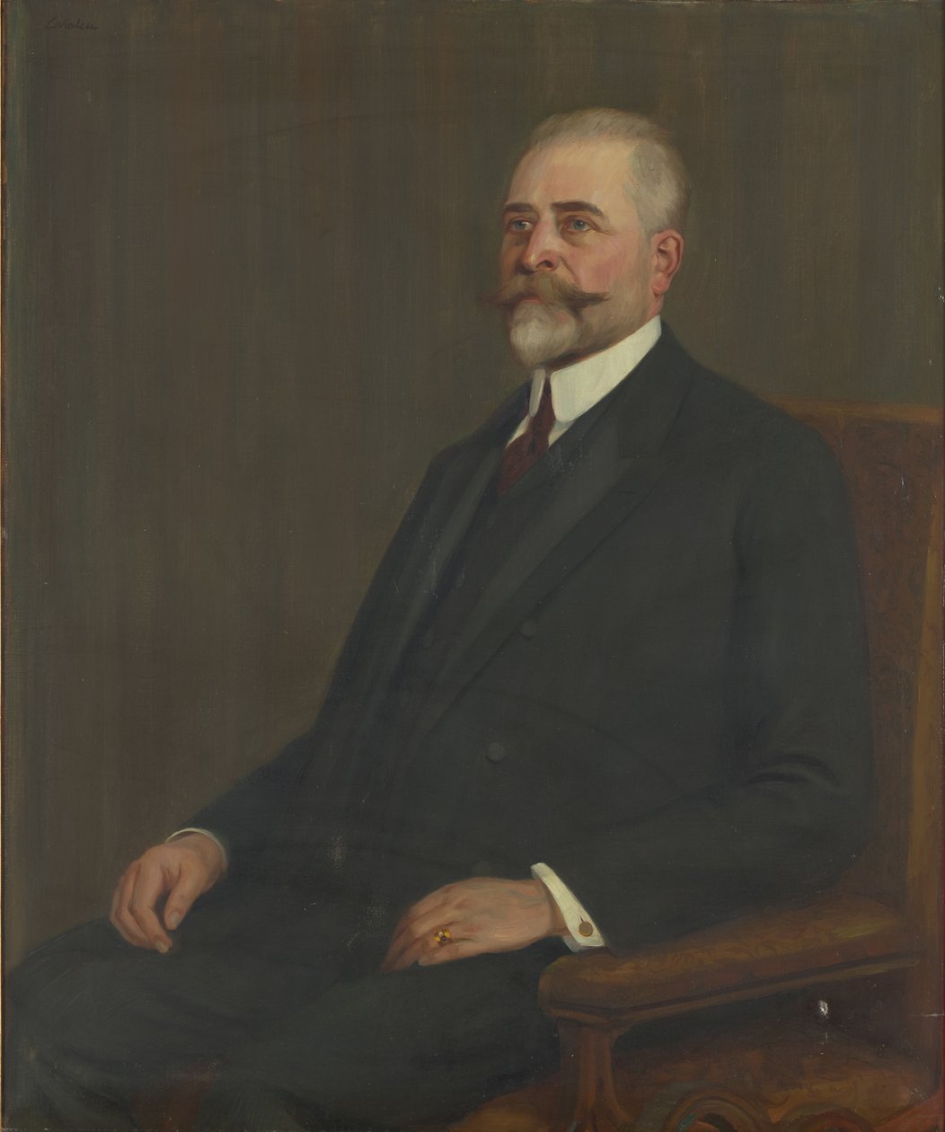 モリッツ・グラーフ・ヴェッター・フォン・デア・リリー閣下、1901～1907年下院議長 作： ルドウィック・ヴィーデン
