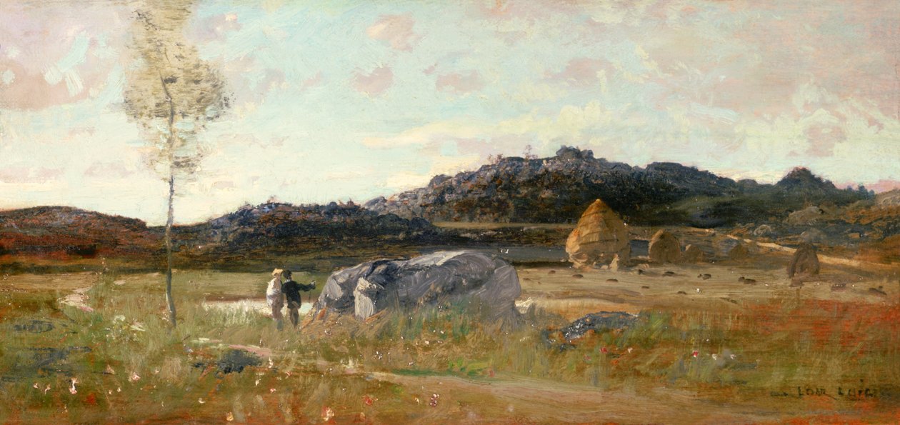 夏の風景 作： ルイジ・ロワール